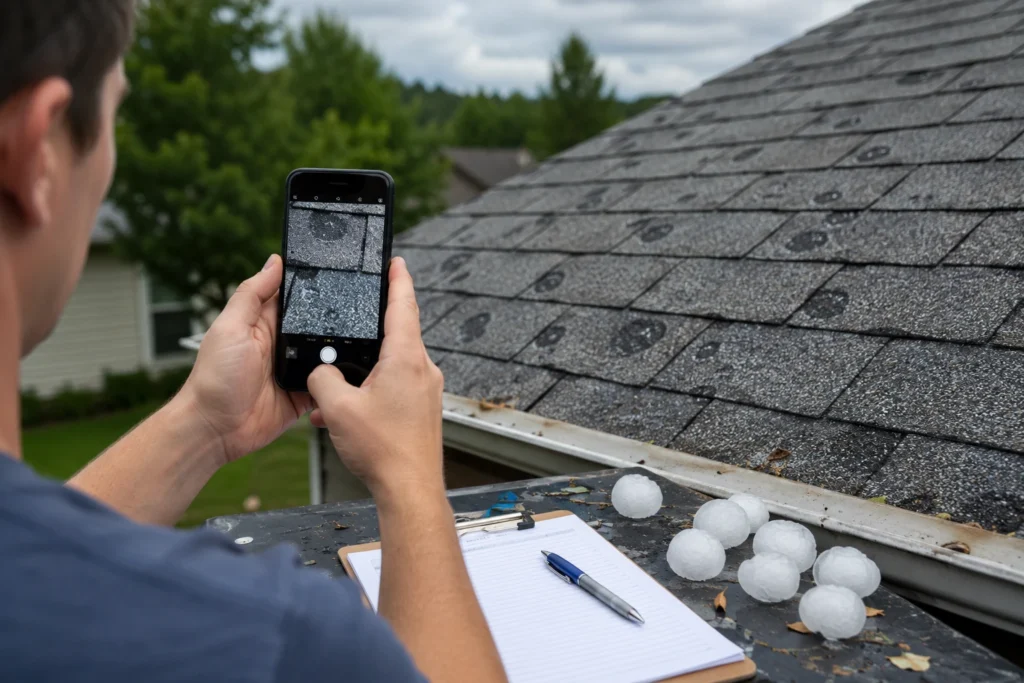 Document Hail Damage for an Insurance Claim 2