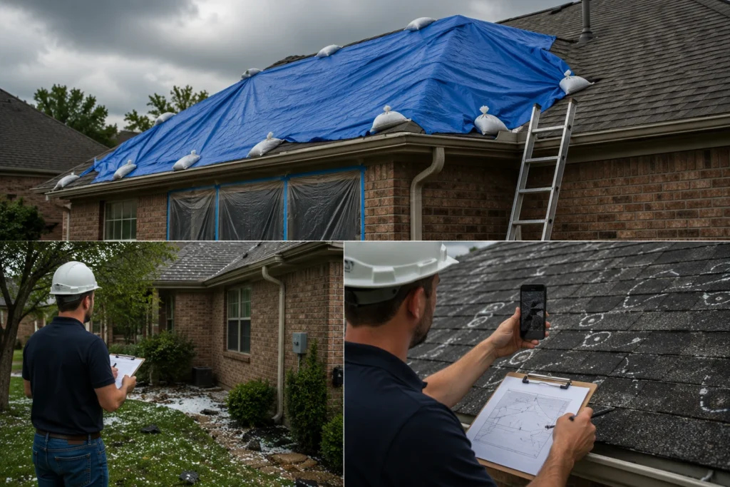 Hail Damage Roof Insurance Claim 10