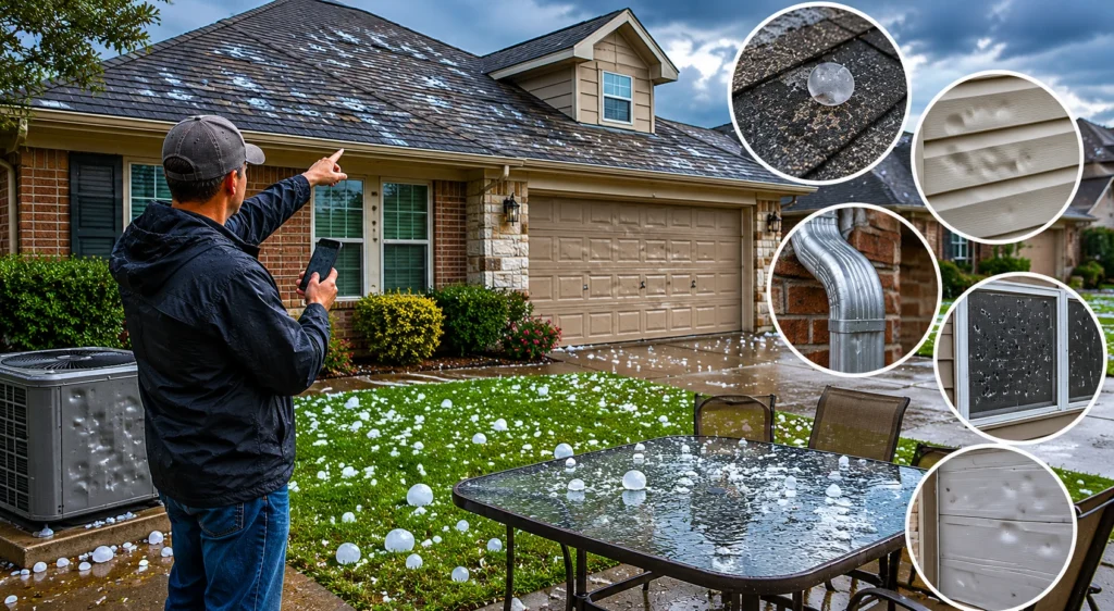 Hail Damage Roof Insurance Claim 6